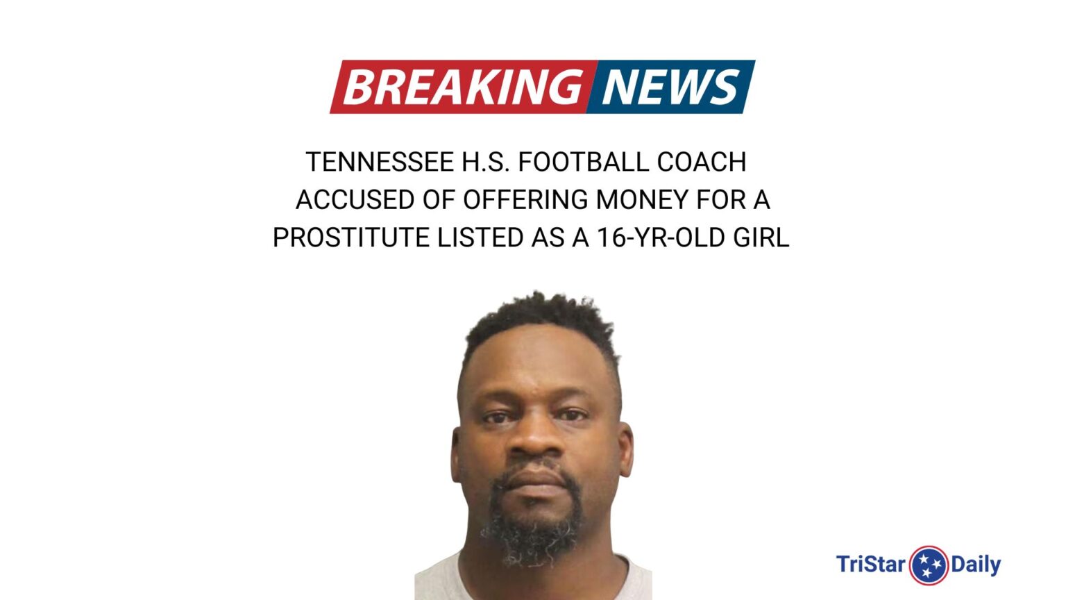 Tennessee High School Football Coach Arrested in Prostitution Sting ...